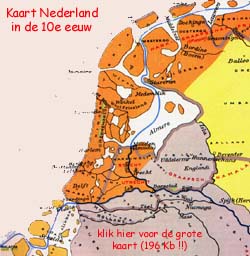 Nederland begin Middeleeuwen