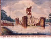 ruine kasteel Honingen in 1574