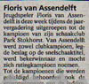paper clipping Floris chess champion Park Stokhorst