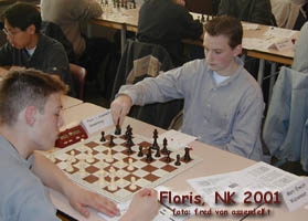 Floris at NK (Dutch Championship), Nijmegen 2001 